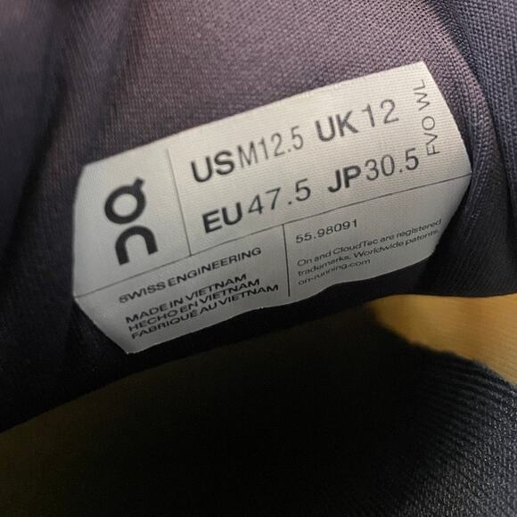 On Cloudgo Men's Running Shoes, 12.5 | Hay, Sand, Green, 55.98091 Helion Foam - Picture 8 of 10